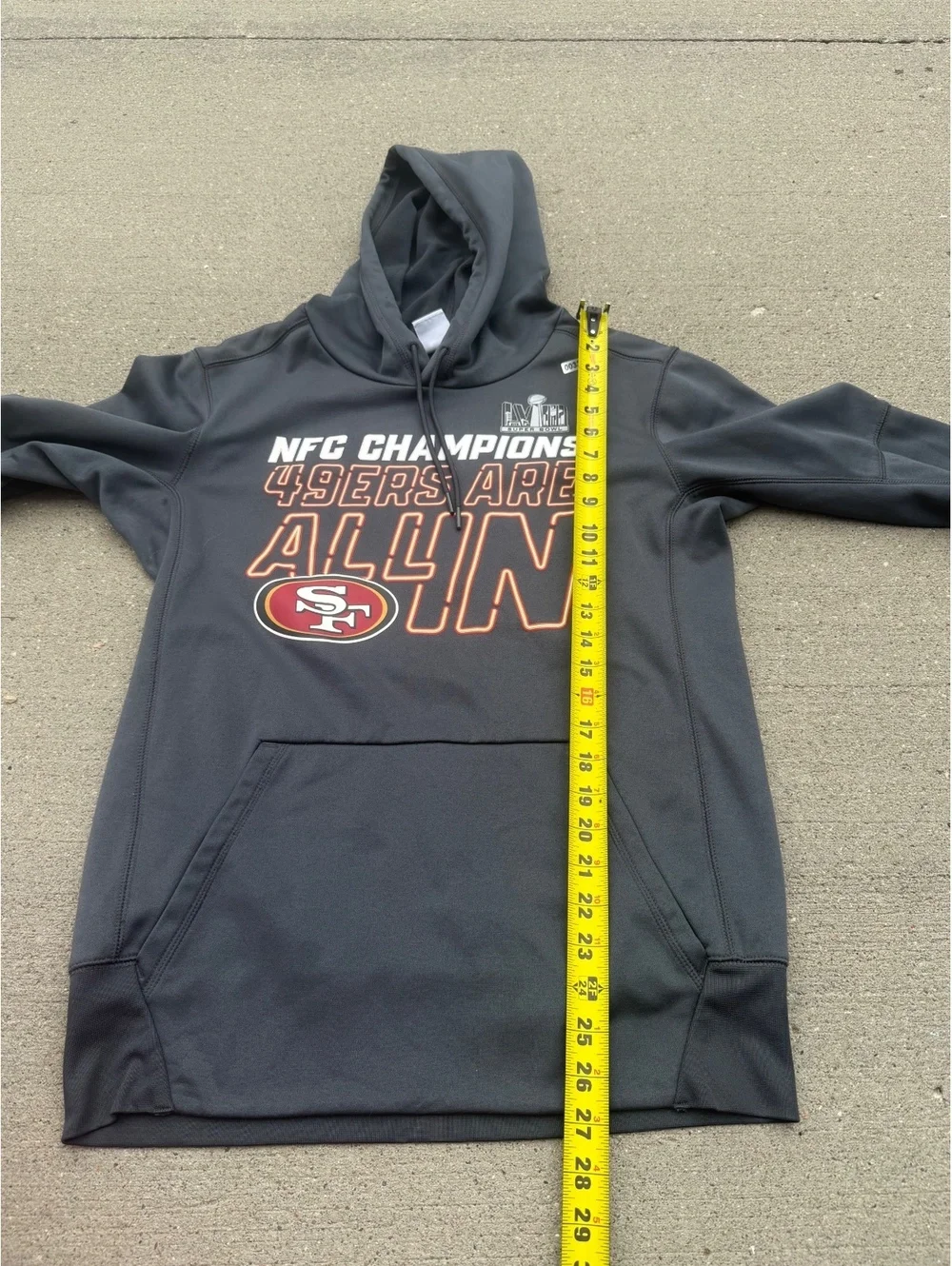 Nike NFC Champions 49ers Are All In Hoodie
